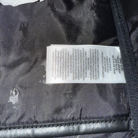 Polo Ralph Lauren Men's Smooth Leather Backpack black $348 - Picture 12 of 15